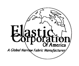 ELASTIC CORPORATION OF AMERICA A GLOBAL NARROW FABRIC MANUFACTURER trademark
