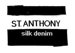 ST.ANTHONY SILK DENIM trademark