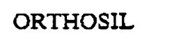 ORTHOSIL trademark