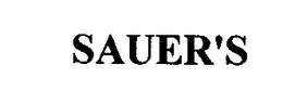 SAUER'S trademark