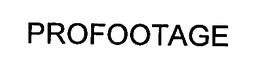 PROFOOTAGE trademark