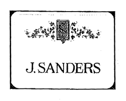J. SANDERS trademark