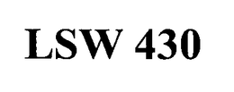 LSW 430 trademark