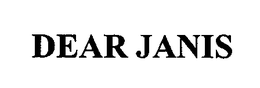 DEAR JANIS trademark