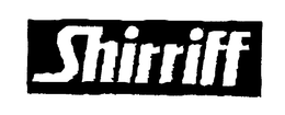 SHIRRIFF trademark