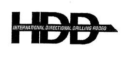 HDD INTERNATIONAL DIRECTIONAL DRILLING RODEO trademark