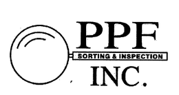 PPF SORTING & INSPECTION INC. trademark