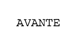 AVANTE trademark