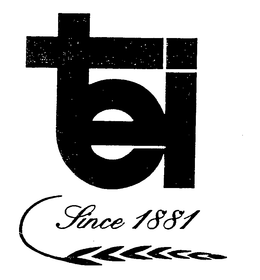 TEI SINCE 1881 trademark