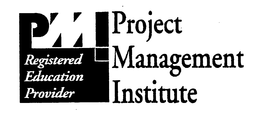 PMI PROJECT MANAGEMENT INSTITUTE REGISTERED EDUCATION PROVIDER trademark