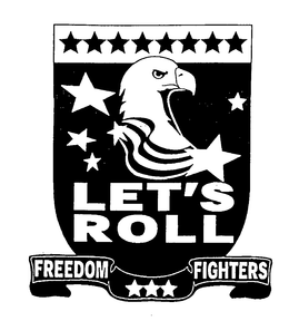 LET'S ROLL FREEDOM FIGHTERS trademark