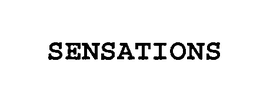 SENSATIONS trademark