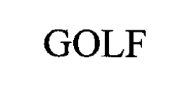 GOLF trademark