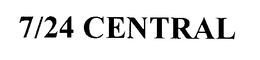 7/24 CENTRAL trademark