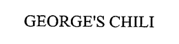 GEORGE'S CHILI trademark