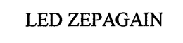 LED ZEPAGAIN trademark