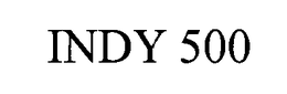 INDY 500 trademark