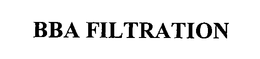 BBA FILTRATION trademark