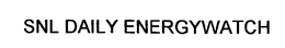 SNL DAILY ENERGYWATCH trademark