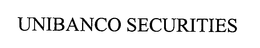 UNIBANCO SECURITIES trademark