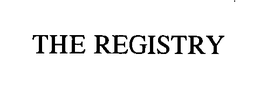 THE REGISTRY trademark