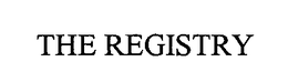THE REGISTRY trademark