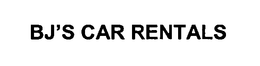 BJ'S CAR RENTALS trademark