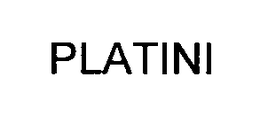 PLATINI trademark