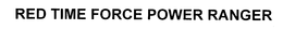RED TIME FORCE POWER RANGER trademark