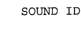 SOUND ID trademark
