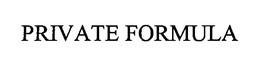 PRIVATE FORMULA trademark