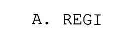 A. REGI trademark