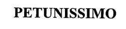 PETUNISSIMO trademark