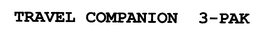 TRAVEL COMPANION 3-PAK trademark