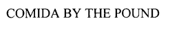 COMIDA BY THE POUND trademark