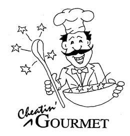 CHEATIN GOURMET trademark