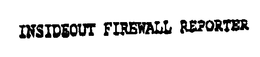 INSIDEOUT FIREWALL REPORTER trademark