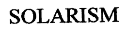 SOLARISM trademark