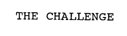 THE CHALLENGE trademark
