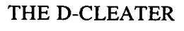 THE D-CLEATER trademark