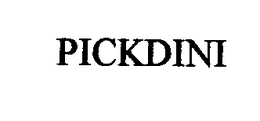 PICKDINI trademark