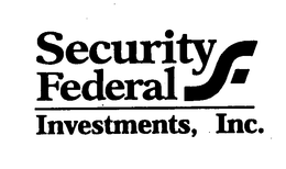 SECURITY FEDERAL INVESTMENTS, INC. trademark