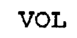 VOL trademark