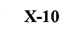 X-10 trademark