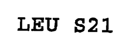LEU S21 trademark