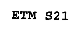 ETM S21 trademark