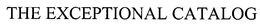 THE EXCEPTIONAL CATALOG trademark