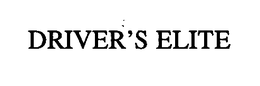 DRIVER'S ELITE trademark