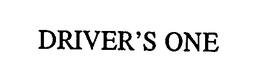 DRIVER'S ONE trademark