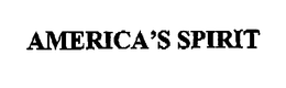 AMERICA'S SPIRIT trademark